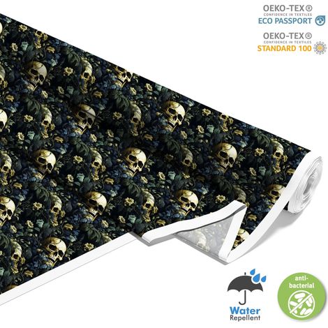 TESSUTI DECORATIVI PER ESTERNI OXFORD - Motivo Teschio I DX4760 (1/5)