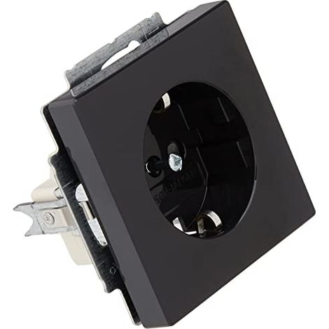 Busch-Jaeger Inserto presa SCHUKO® Safety+ antracite - Piattaforma 63 (20 EUCKS-81), 2CKA002013A5265 (1/4)