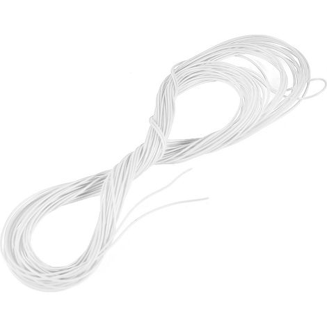 5m 16Ft 24AWG haute température PTFE Wrap câble fil blanc (f441fc7505ea39fc33e5a470667bb25d)