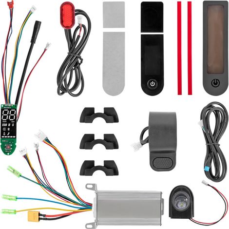 1 Satz Ersatzteile für Xiaomi Elektroroller, bestehend aus einem 36V 350W Controller, einem Armaturenbrett und einem Gasdämpfer. (1/4)