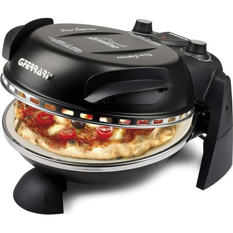 G3 Ferrari DELIZIA Forno pizza piadina express elettrico fondo in pietra 400°C COLORE NERO (1/3)