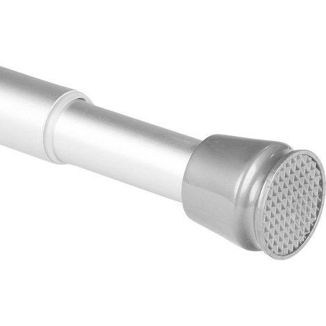 Duschvorhangstange Ohne Bohren 70-120 cm Stufenlos Neptun Schwarz