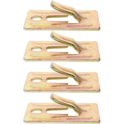 4 Wandhalterungen für Warmwasserbereiter – Befestigungsset für Hohlwände mit Haken und Montageplatten, ideal für eine schnelle und sichere Montage (1/5)