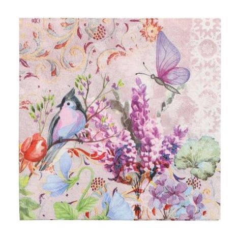 Tovaglioli papstar lisette design motiv 33x33 cm 20 pezzi