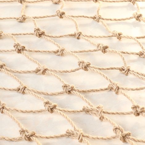 Kaelt - Filet pour plantes grimpantes, Naturelles Ficelle Jute Corde Filet à Plantes Grimpantes pour Plantes Grimpantes Haricots Fruits, Maille Murale Photo Suspendue Rétro (2m x 5m) (1/5)
