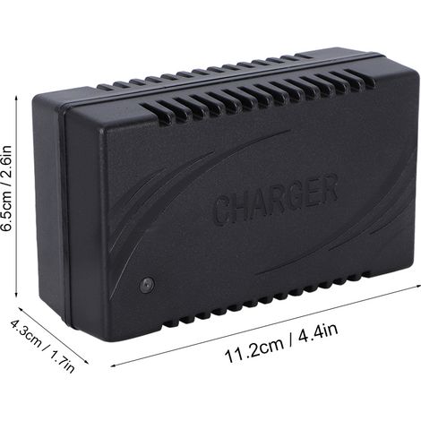 Cargador inteligente negro de 12 V y 1,8 A para pulverizadores agrícolas (1/5)