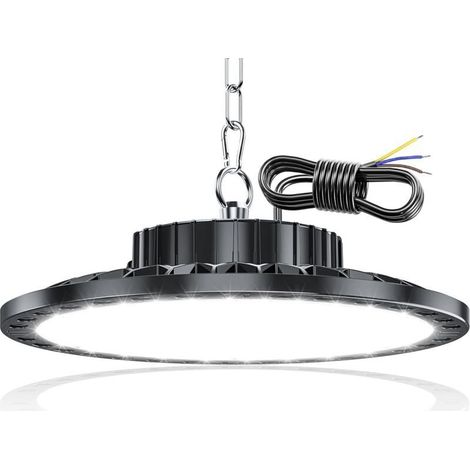 Industrieller LED-Fluter, 100 W, 10.000 Lumen, IP65 wasserdicht, 7000 K kaltweiß, flexible Installation für Werkstätten und Lagerhallen, 10.000 lm