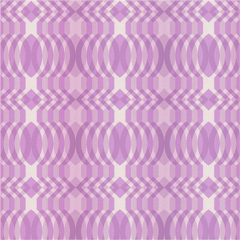 Retro wallpaper wall Profhome 395343 hot embossed non-woven wallpaper slightly textured with graphical pattern matt purple violet lilac cream 4,5 m2 (1/5)