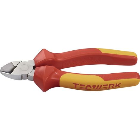 TECWERK Seitenschneider L.180mm VDE Mehrkomp.-Hüllen TECWERK