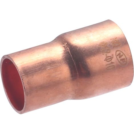 Manchon cuivre à souder double femelle réduit NOYON & THIEBAULT - Ø 12 mm - Ø 10 mm - 929-1210L1