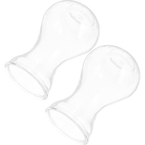 vases en verre transparent au design original Pratiques et
