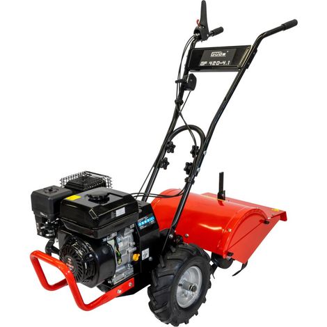Güde – Motobineuse thermique 4 temps 4,1 kW – Cylindrée 212 cm³ – 12 fraises – Largeur de travail 480 mm – Profondeur de travail 175-350 mm