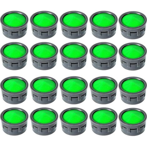 Lot de 20 embouts aérateurs de robinet en plastique pour la cuisine et la salle de bain (1/5)