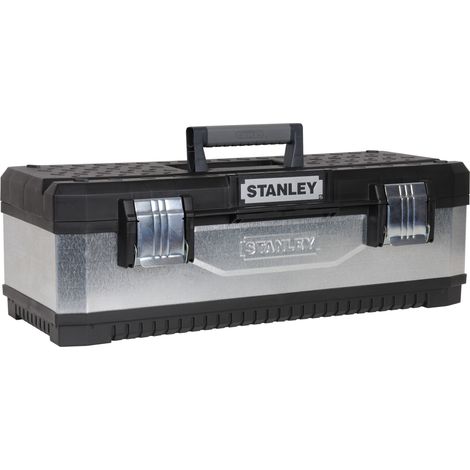 Werkzeugkiste - Verzinkt - Max. 28 kg - 66,2 x 29,3 x 22,2 cm - STANLEY, 1-95-620 (1/4)