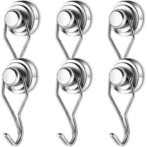 Crochets pivotants, 60 lb, robustes, 2,5 po de long. Idée cadeau parfaite. (1/5)