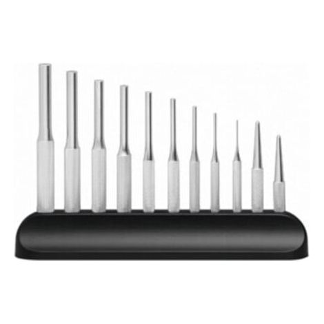 PB Swiss Tools Jeu de chasse-goupilles de mécanicien sur support en plastique, Nombre de chasse-goupilles: 11