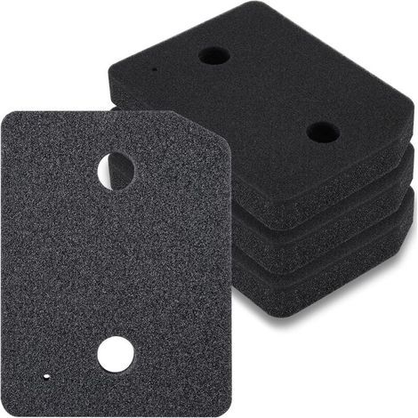 Lot de 4 filtres pour sèche-linge Miele T1 Series 9164761 - Fin / grossier - 207 x 157 x 30 mm (1/5)