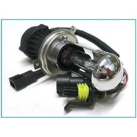 [Faros de coche] PAAR H4-3 BIXENON 12V 35W 6000K con cableado Kit completo