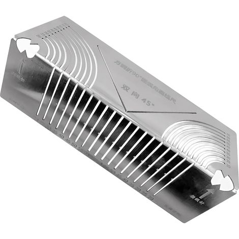 Outil de Marquage d'Angle Flexible Traceur d'Arc Carré en Métal Scriber (1/5)