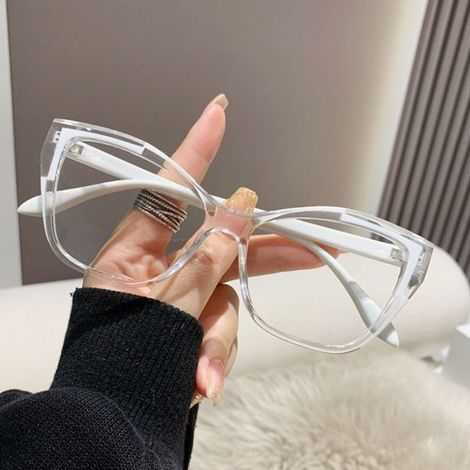 Lunettes anti-lumière bleue, lunettes carrées (1/5)