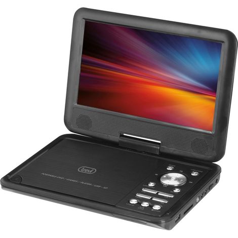 Trevi PDX 1409 S2 Reproductor de DVD portátil Mesa 22,9 cm (9") Negro