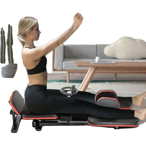 Bein-Dehner, Verstärkter Stahlrahmen, Bis zu 180-Grad-Winkelverstellung, Abmessungen: 108 cm x 39 cm x 20 cm, Tragfähigkeit: 100 kg, Gewicht: 12 kg (1/5)