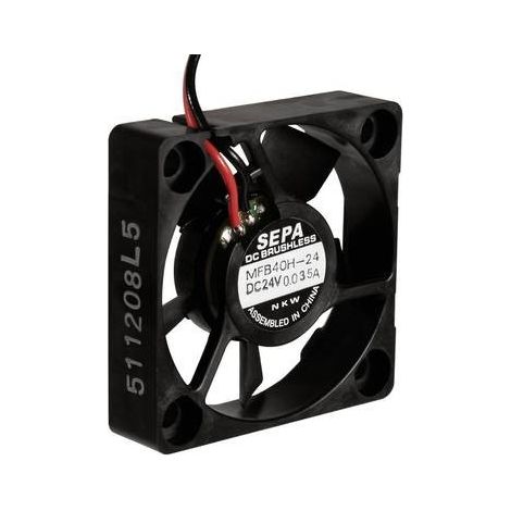 SEPA MFB40H12 Ventola assiale 12 V/DC 185 l/min (L x L x A) 40 x 40 x 10 mm (1/2)