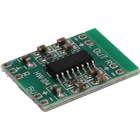 PAM8403 Digitales Audioverstärkermodul, 2x3W Klasse D, 5V USB-Netzteil, für Miniaturlautsprecher (1/5)