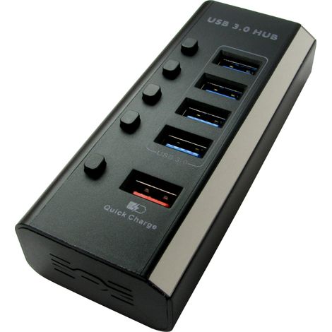 Hub USB RS PRO, USB 3.0 1 ports, USB A ( Prix pour 1 )