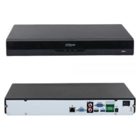 DAHUA NVR AI 8 CH IP 32 MP 2 HDD - NVR5208-EI2(ITA)
