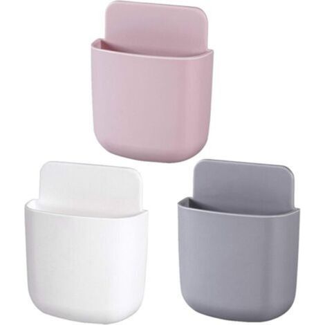 Support mural pour télécommande, boîte de rangement pour pinceaux cosmétiques (1/5)
