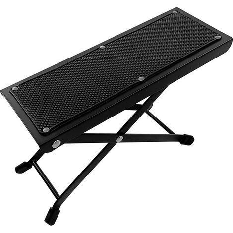 Repose-pied de Guitare 4 Positions Réglable en Hauteur Pliable Support Stable pour Instrument (1/5)