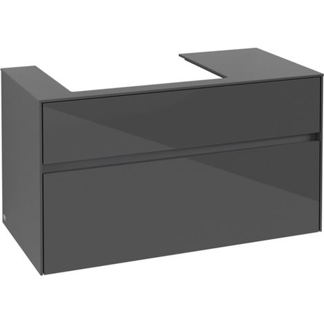 Villeroy & Boch Collaro Waschbeckenunterschrank, wandhängend, 2 (1/2)