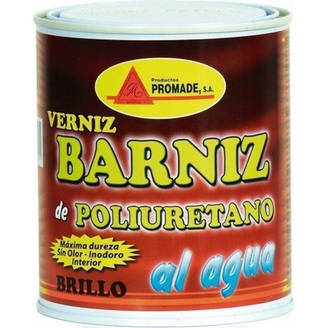 Barniz Madera Int Poliu Al Agua Brillo 4 Lt Abpb106 Promade