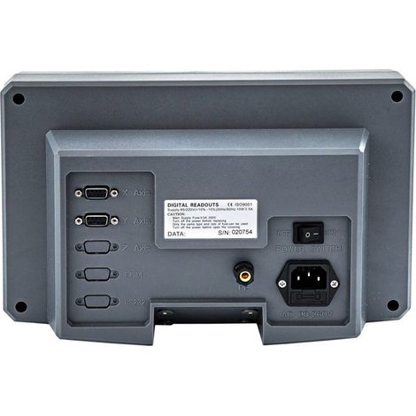Règle linéaire électronique 2 axes - 1140 et 390 mm - Afficheur numérique DRO - Câble de signal 3 m (1/5)