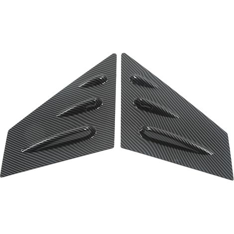 Rétroviseur Extérieur Spoiler Latéral Prise d'Air Déflecteur de Vitre Remplacement Subaru WRX STI 2015-2021 Style Fibre de Carbone Lot de 2 (1/5)