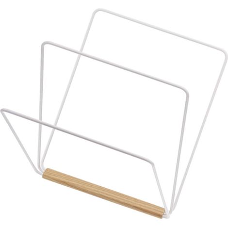 Porte-torchons/porte-serviettes pliable sans perçage, blanc (1/5)