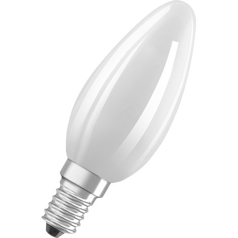 OSRAM - Led flamme verre dépoli 6.5w e14 806lm 2700K chaud bte 1 (1/8)