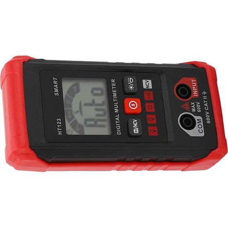 Kit multimètre numérique 4000 points, intelligent, haute précision, sélection automatique de la gamme, testeur sans contact d'ohms, d'ampères et de volts (1/5)
