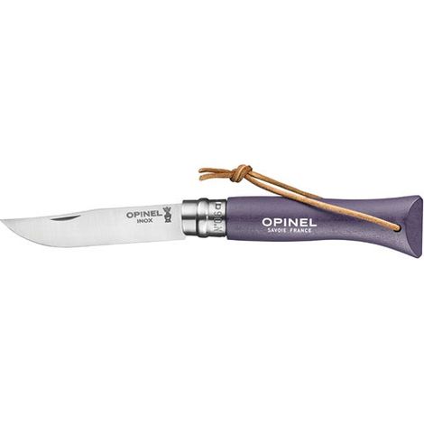 Coltello Grigio Viola - Baroudeur N°6 Colorama - Opinel
