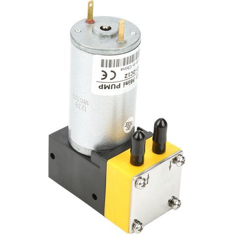 Pompe à eau auto-amorçante 12V, moteur DC à membrane, débit 0.4-1L/min pour applications micro (1/5)