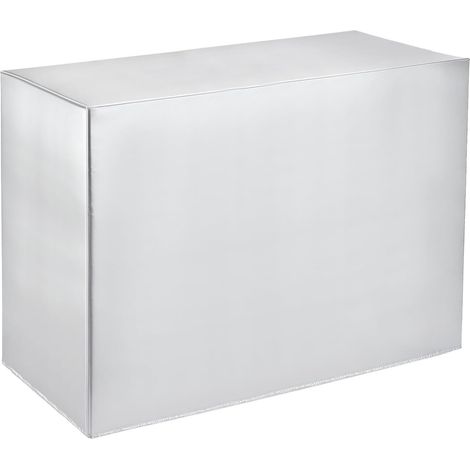 Schutz für den Haushalt vor dem Klimawandel – 104 x 40 x 75 cm – Polyester-Endstück – Étanche à la poussière – Für die Außenmontage – Argenté (1/5)