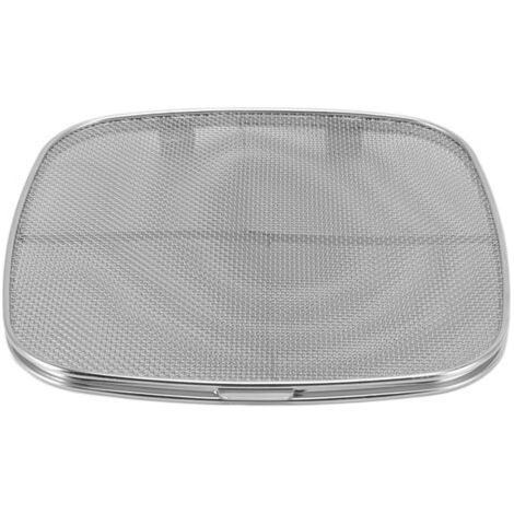 Abnehmbarer Spritzschutz aus Edelstahl 304 für Foodi Fritteusen AG301 AG300C AG301C AG302 AG400 (1/5)