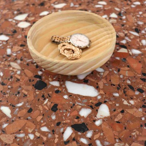 Véritable Carreau Terrazzo TARRAGONA 60x30 cm boîte de 0.90m2 Adouci - Gioia Materia (1/2)