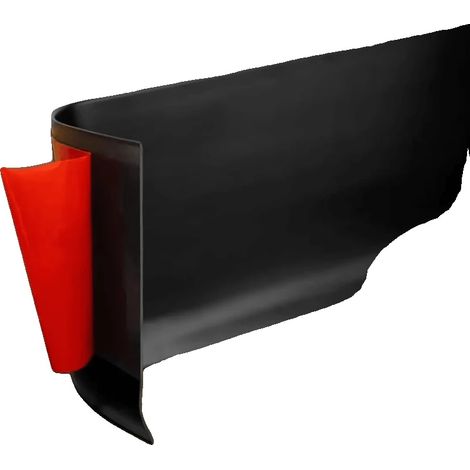 Plinthe Flexible, Installation Facile, Matériau PVC Durable, noir (1/2)