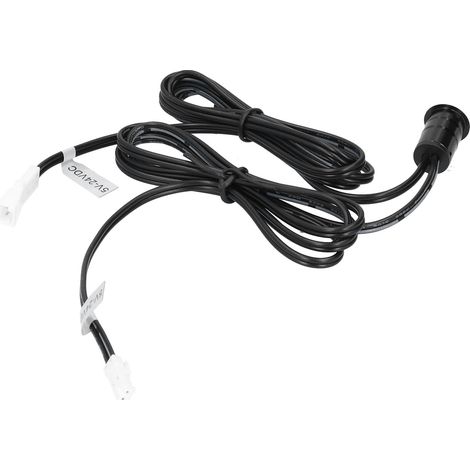 Capteur infrarouge en alliage d'aluminium 5 V-24 V CC pour la détection de mouvement dans une armoire ou un placard (idéal pour la maison). (1/5)