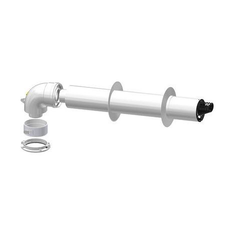 Kit Sistema Coassiale Universale F1 Ø 60 x 100 Esclu
