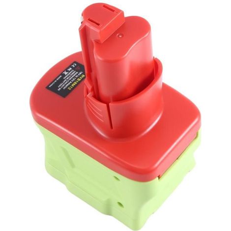Adaptateur De Batterie - 18 V Vers 12 V M12 - Pour Outils Sans Fil - Compatible Batteries Lithium 18 V - 1 Pièce (1/5)