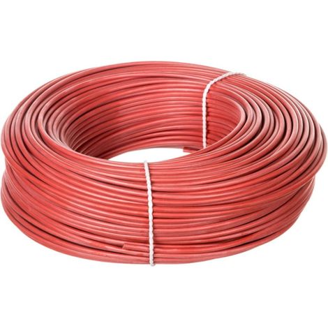 Cavo in silicone OLFLEX HEAT 180 SiF 1x2,5 rosso 0052104 /100m/