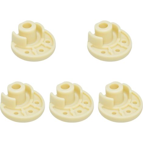 Cinque piedini in gomma per impastatrici, piedini di ricambio inferiori, base in gomma per impastatrice KitchenAid P4326634 (gialla) (1/5)